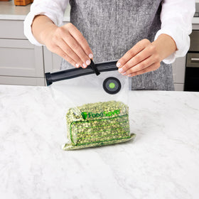 FoodSaver gallon bags ready for sous vide use, precision cooking.