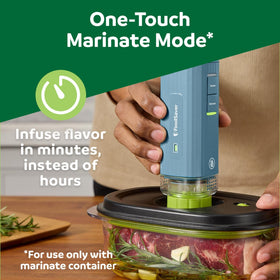 FoodSaver Mini keeps freezer portions fresh, helping reduce waste
