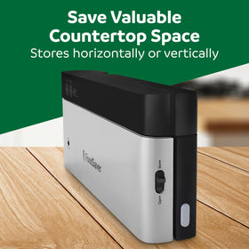 FoodSaver PowerVac handheld sealer compatibility adds convenient sealing options.