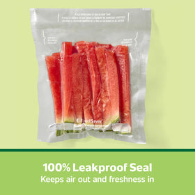 FoodSaver quart bags are microwave-safe and suitable for sous vide cooking