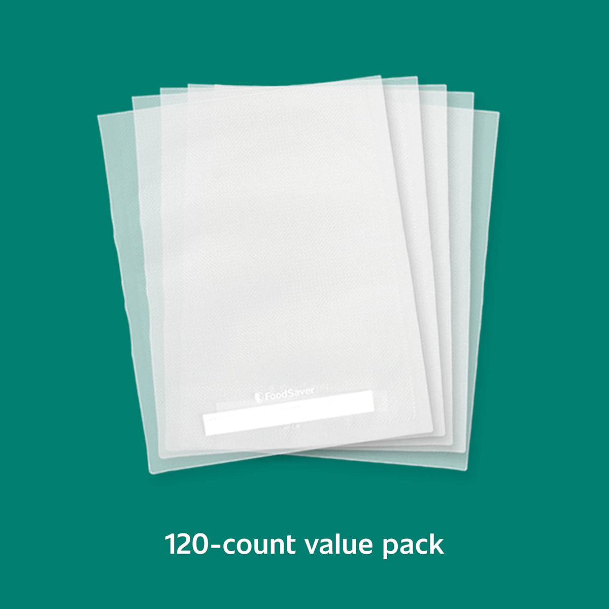 FoodSaver quart bags are microwave and sous vide safe for versatile cooking.