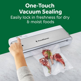 FoodSaver sous vide readiness with compatible accessories enhances meal prep.