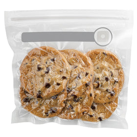 FoodSaver strong multi-ply material protects contents from freezer burn