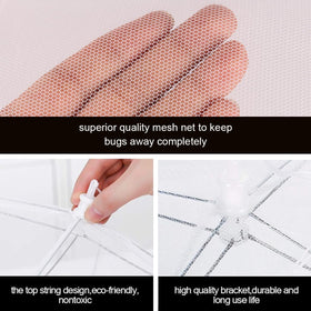 FOOEN lace bottom detail adds decorative touch while securing food
