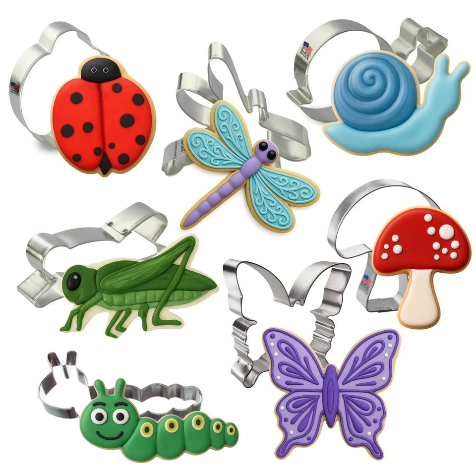Foose dragonfly cookie cutter creates precise dragonfly shapes for cookies