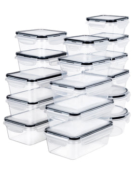 FOOYOO airtight leak-proof lids keep foods sealed and mess-free.