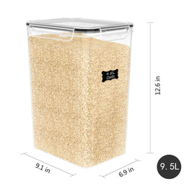 FOOYOO airtight lids shown for freshness and leakproof storage.
