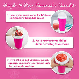 Close-up of Fopudy slushie cup’s detachable straw and spoon