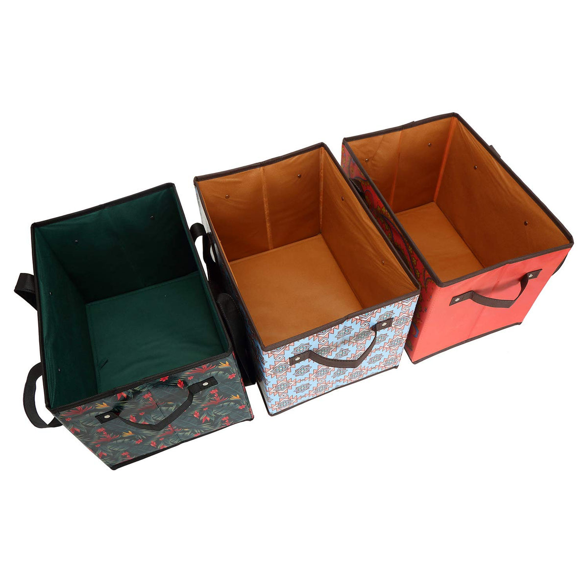 Foraineam heavy-duty box bags with reinforced bottom for groceries and heavy loads
