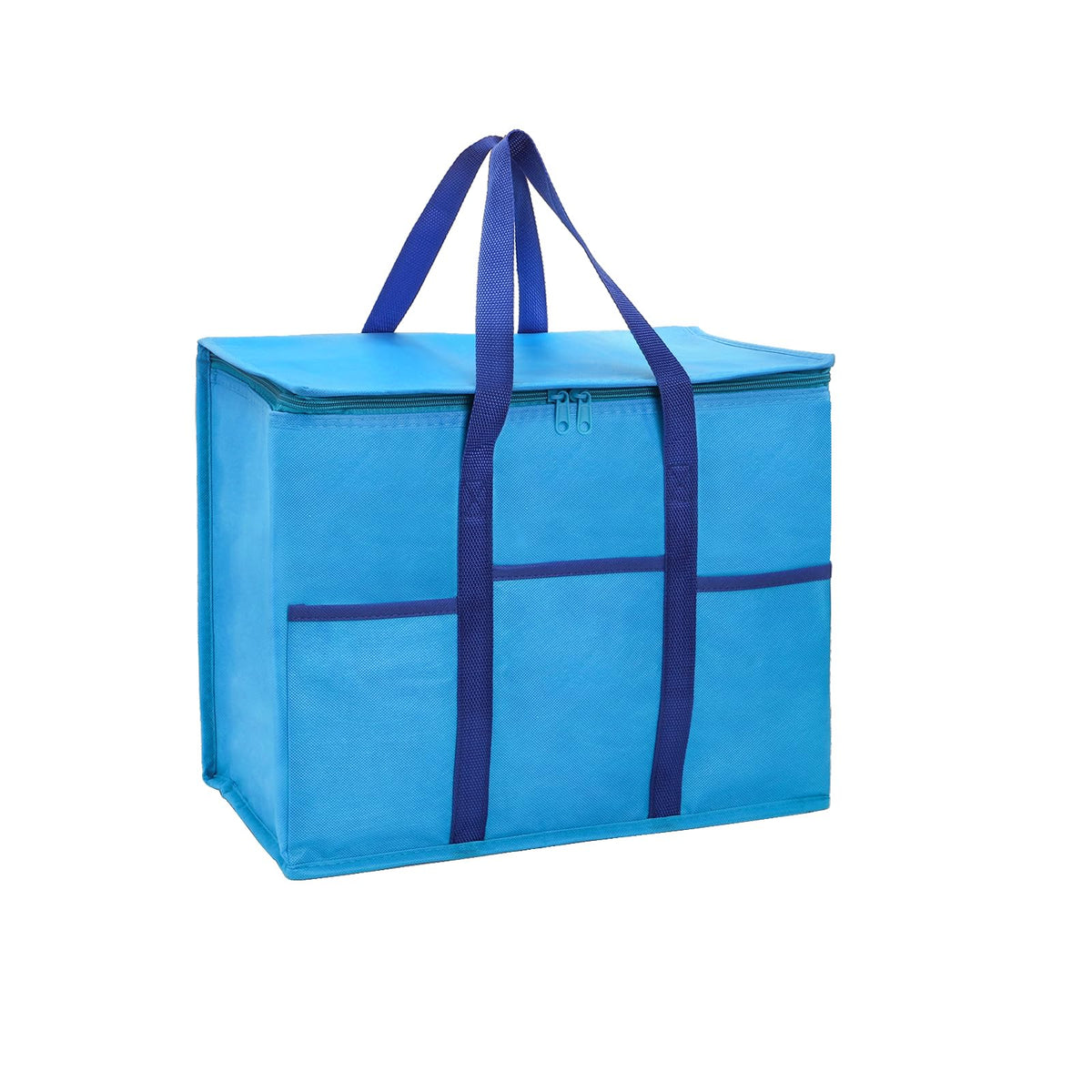 Foraineam stand-up design keeps bags upright during loading.