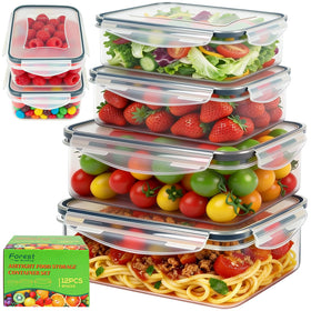 Forest Breathing 85oz container pack with lid for bulk meal prep