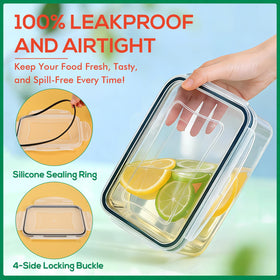 Forest Breathing airtight lid locking system ensures a secure seal