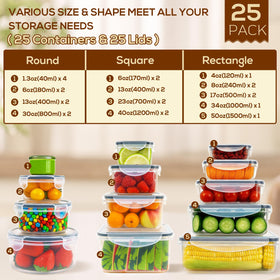 Forest Breathing airtight four-clip lids with silicone gasket preserve freshness