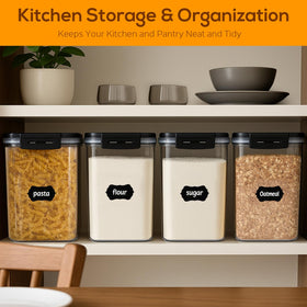 Forest Breathing baking storage containers ideal for dry ingredients and gifts