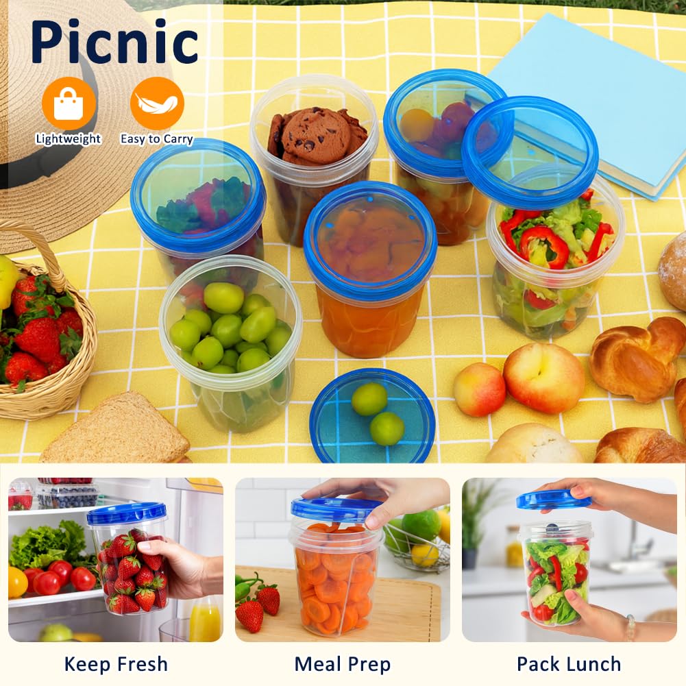 Forest Breathing 34oz salad fruit yogurt storage in a single container