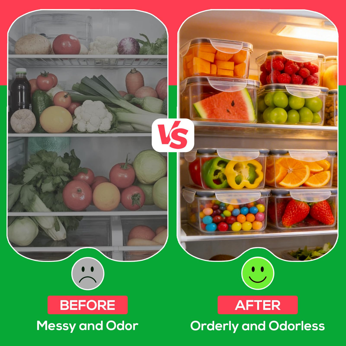 Forest Breathing freezer-safe containers preserve leftovers in cold storage