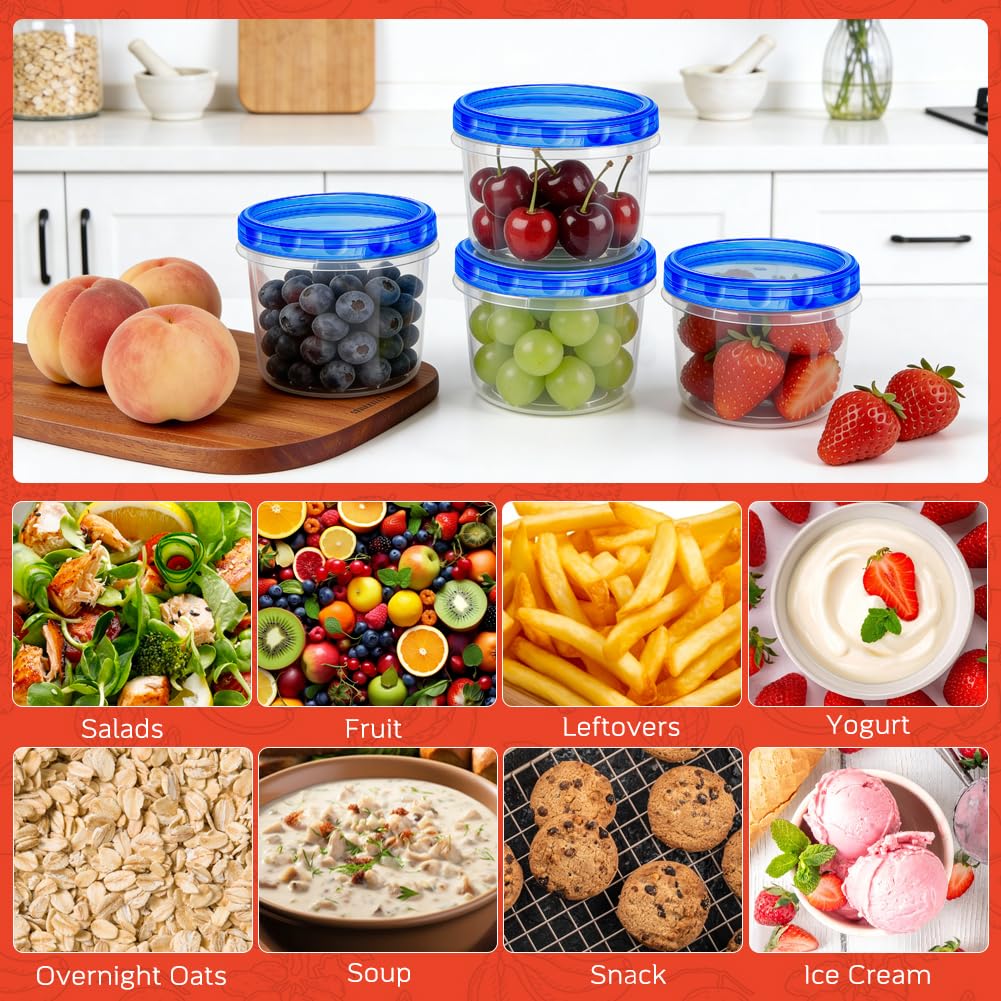 Forest Breathing versatile 10-pack supports fresh fruit, yogurt, soups, and sauces.