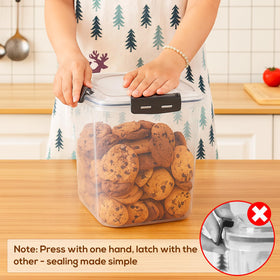 Forest Breathing stackable design saves cabinet space for kitchen storage