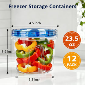 Forest Breathing twist-top lids provide airtight seals for sauces and soups.