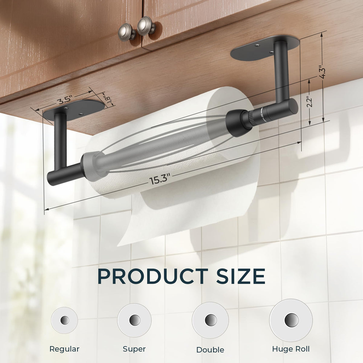 FORIOUS self-adhesive installation option for quick stick-on mounting