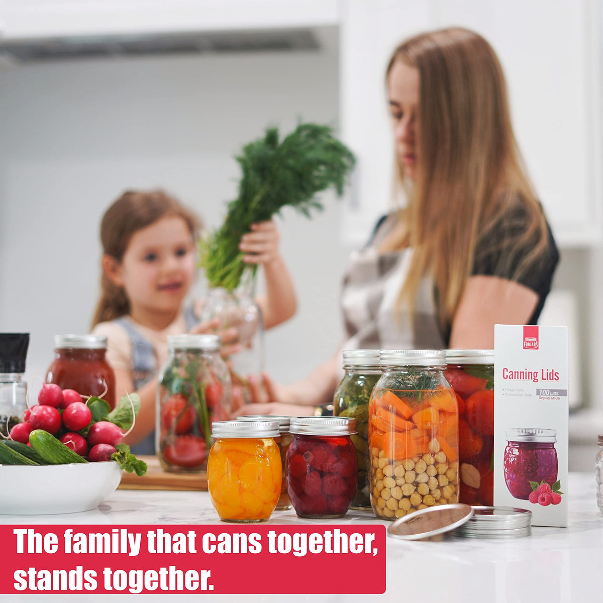 FORJARS canning supplies support reliable meal prep efficiency