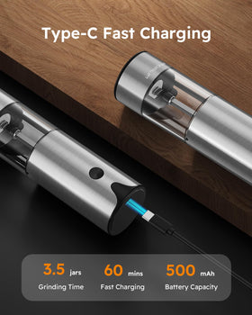 FORLIM adjustable coarseness lets you choose fine or coarse grind.