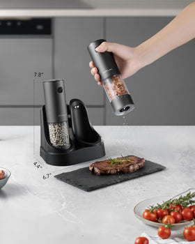 FORLIM one-handed grinding control for convenient seasoning.