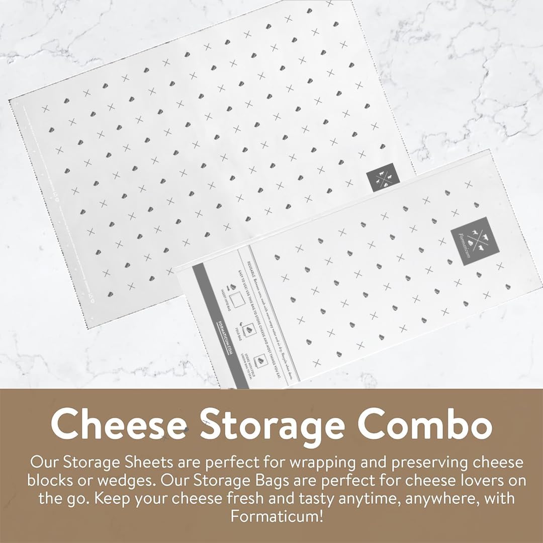 Formaticum bags' durable material provides long-lasting storage for snacks.