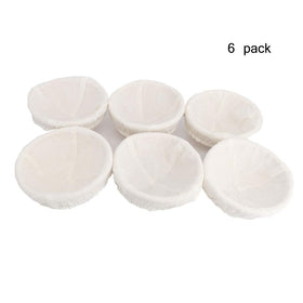 FORSUN cotton linen liner enabling easy dough release from basket