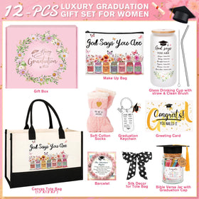 Fortuning's JDS double-sided makeup bag ideal for organizing essentials
