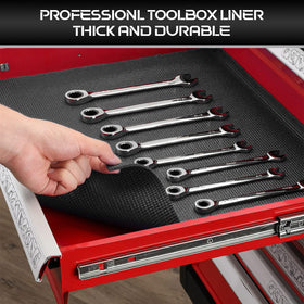 Forysar two-sided non-slip liner prevents tools from shifting