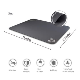 Fotouzy BPA-free cutting board material offers durable, flexible kitchen surfaces.