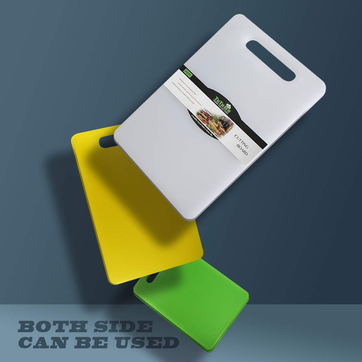 Fotouzy cutting board resists deep scratches while keeping knives sharp