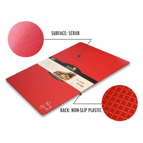 Fotouzy cutting mats with blue fish icon for clean seafood handling.