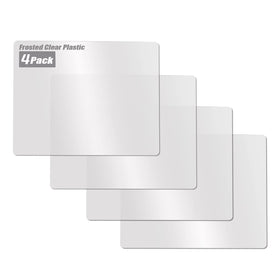 Fotouzy cutting mats flexible 4-pack laid on counter for easy ingredient transfer