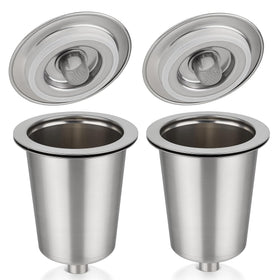 Fotric reusable filter cup for Cuisinart, compatible with multiple HomeBarista models for eco-friendly brewing.