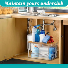 Four Flowers dust-proof lid keeps contents protected in kitchens and laundry spaces.