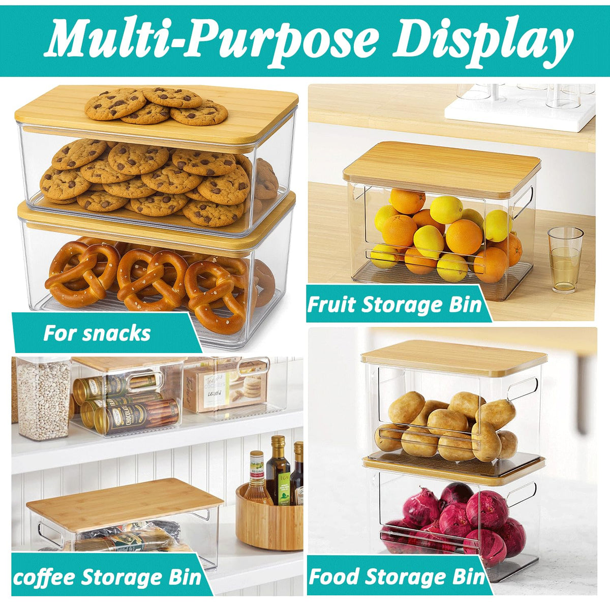 Four Flowers front-dispensing openings enable quick bag access.