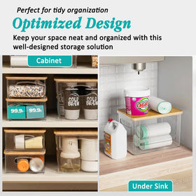 Four Flowers two-pack setup suits kitchens, bathrooms, and utility areas.