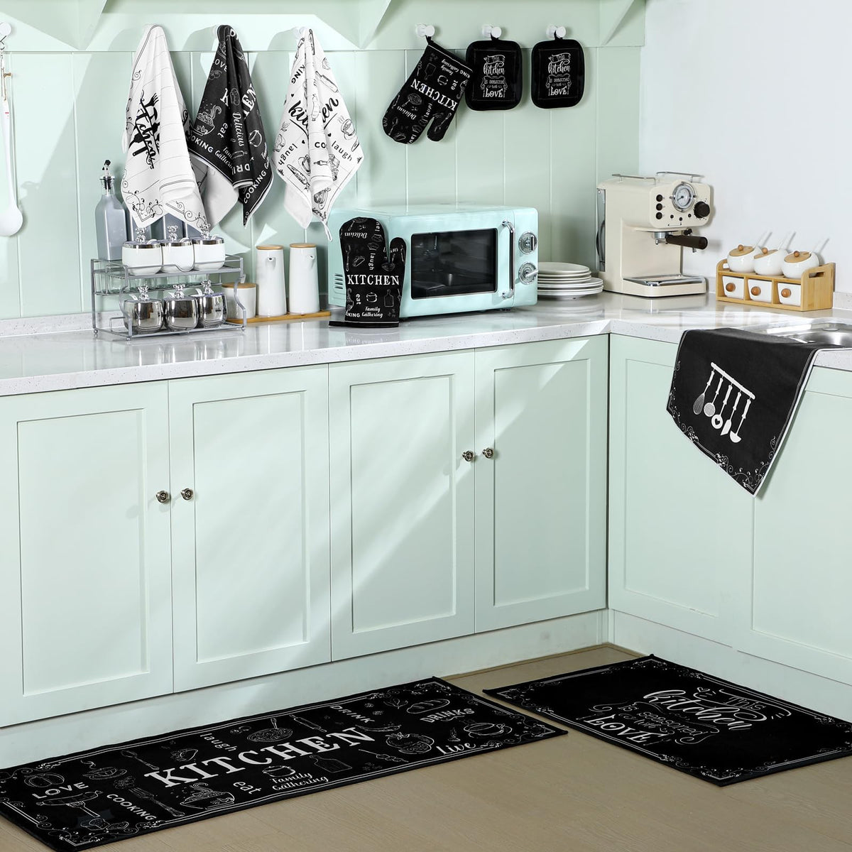 Fourluoo gift ready kitchen decor showing thoughtful home accents