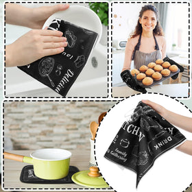 Fourluoo rustic kitchen accessories adding stylish touches to décor