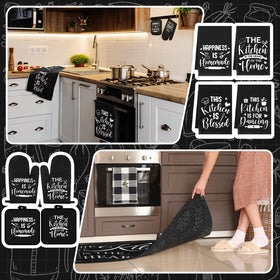 Fourluoo rustic kitchen ambiance elements blend durability with cozy appeal