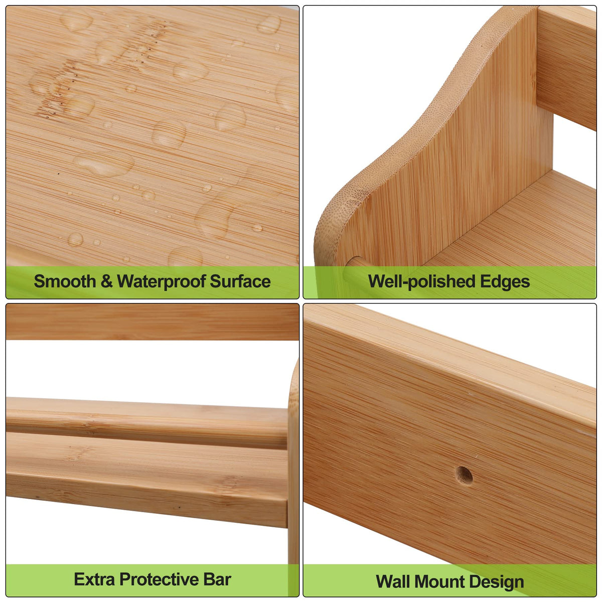FoverOne bamboo construction emphasizes durability and moisture resistance