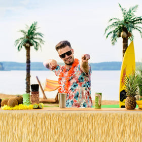 Fovths Hawaiian party decor for luau themes and gatherings