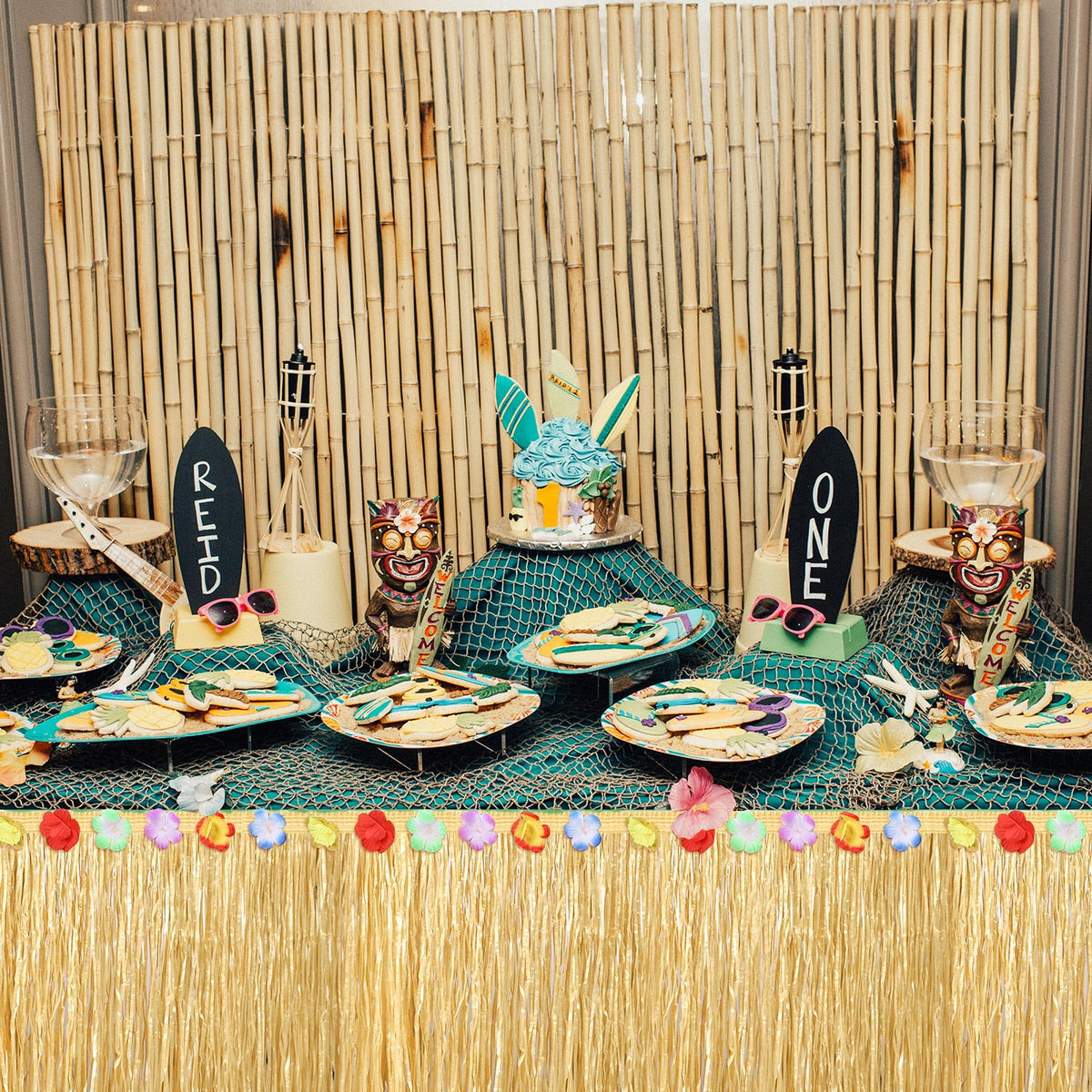 Fovths waterproof polyester material withstands summer celebrations