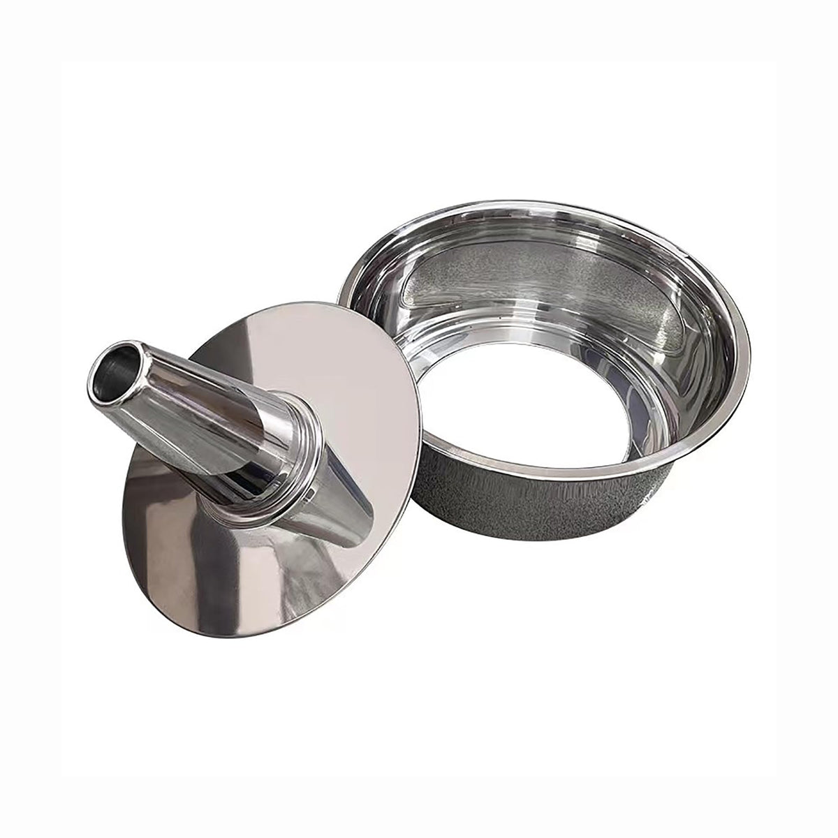Fox Run 10-inch cake pan yields classic angel or pound cake texture.