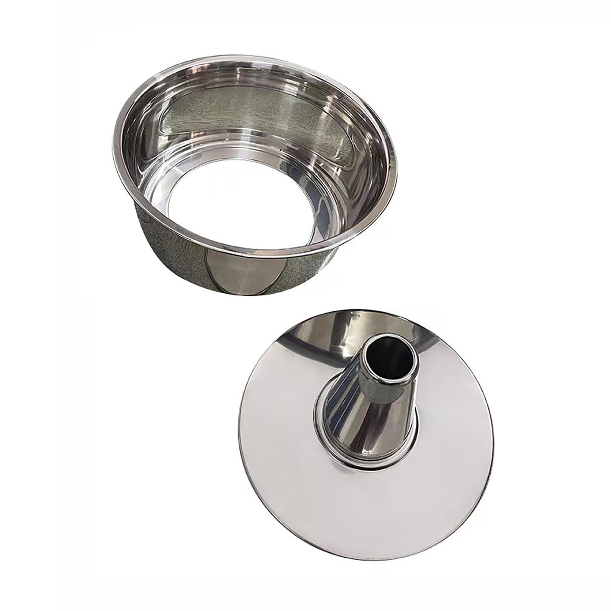 Fox Run angel-pound cake pan with high-heat tolerance supports various recipes.