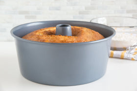 Fox Run 10-inch pan cleans up easily by hand with soap and water.