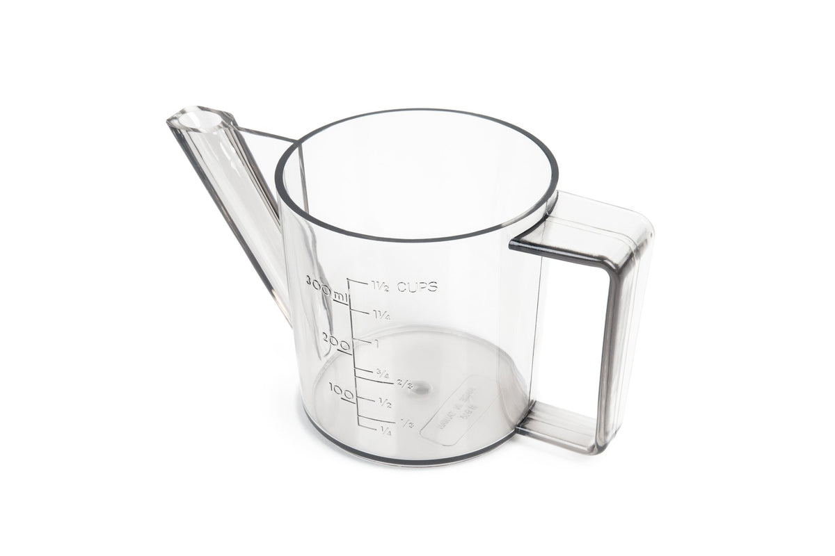 Fox Run gravy separator clear acrylic body for easy fat removal