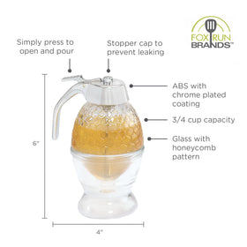 Fox Run lever-pour design enables mess-free breakfast pours.